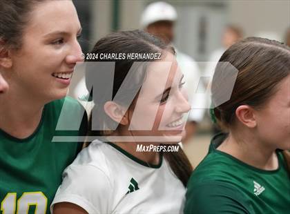 Thumbnail 3 in Stratford vs. Vandegrift (UIL 6A Volleyball Division II Semifinal) photogallery.