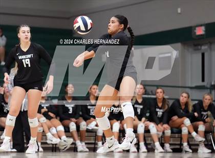 Thumbnail 2 in Stratford vs. Vandegrift (UIL 6A Volleyball Division II Semifinal) photogallery.