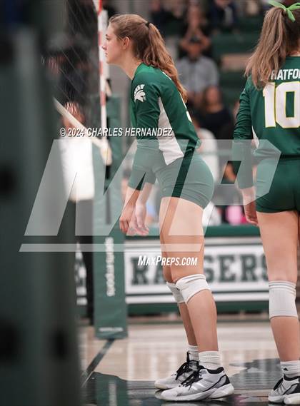 Thumbnail 1 in Stratford vs. Vandegrift (UIL 6A Volleyball Division II Semifinal) photogallery.