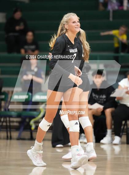 Thumbnail 1 in Stratford vs. Vandegrift (UIL 6A Volleyball Division II Semifinal) photogallery.