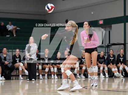 Thumbnail 3 in Stratford vs. Vandegrift (UIL 6A Volleyball Division II Semifinal) photogallery.