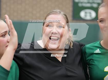 Thumbnail 1 in Stratford vs. Vandegrift (UIL 6A Volleyball Division II Semifinal) photogallery.