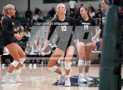 Thumbnail 1 in Stratford vs. Vandegrift (UIL 6A Volleyball Division II Semifinal) photogallery.