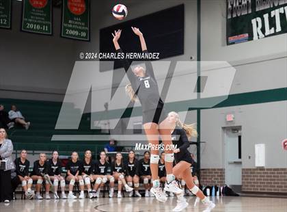 Thumbnail 2 in Stratford vs. Vandegrift (UIL 6A Volleyball Division II Semifinal) photogallery.