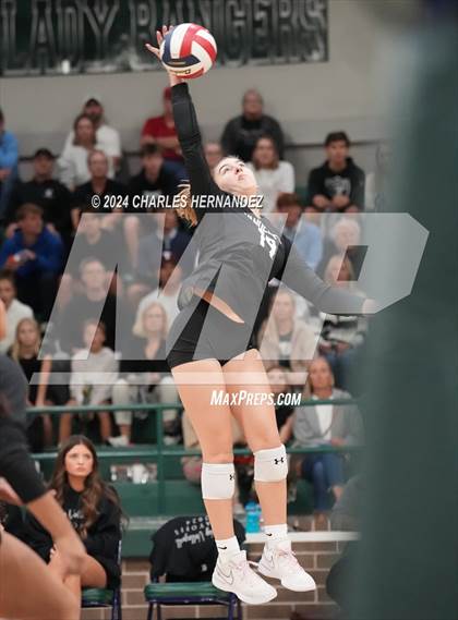 Thumbnail 2 in Stratford vs. Vandegrift (UIL 6A Volleyball Division II Semifinal) photogallery.