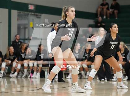 Thumbnail 1 in Stratford vs. Vandegrift (UIL 6A Volleyball Division II Semifinal) photogallery.