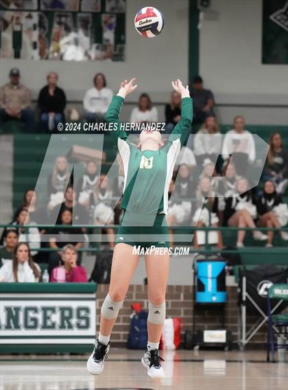 Thumbnail 1 in Stratford vs. Vandegrift (UIL 6A Volleyball Division II Semifinal) photogallery.