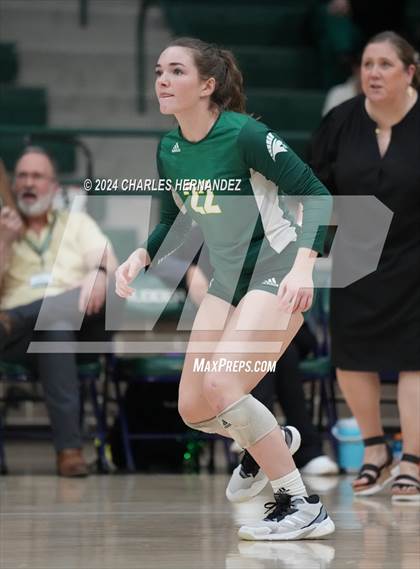 Thumbnail 3 in Stratford vs. Vandegrift (UIL 6A Volleyball Division II Semifinal) photogallery.