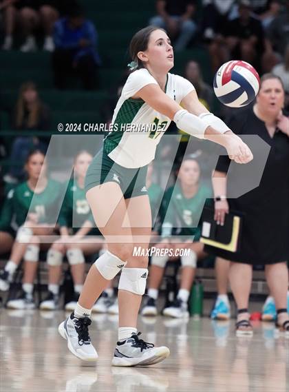 Thumbnail 2 in Stratford vs. Vandegrift (UIL 6A Volleyball Division II Semifinal) photogallery.