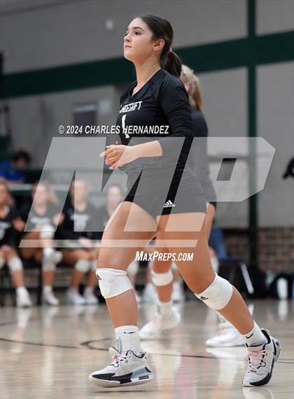 Thumbnail 2 in Stratford vs. Vandegrift (UIL 6A Volleyball Division II Semifinal) photogallery.