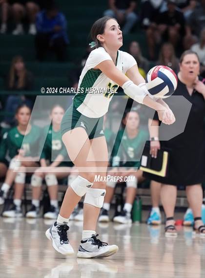 Thumbnail 1 in Stratford vs. Vandegrift (UIL 6A Volleyball Division II Semifinal) photogallery.