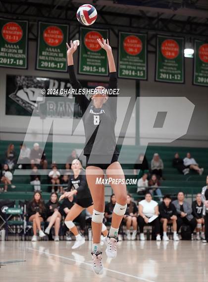 Thumbnail 2 in Stratford vs. Vandegrift (UIL 6A Volleyball Division II Semifinal) photogallery.