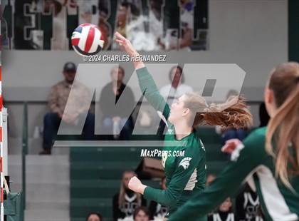 Thumbnail 2 in Stratford vs. Vandegrift (UIL 6A Volleyball Division II Semifinal) photogallery.