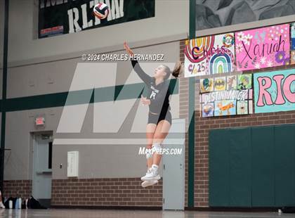 Thumbnail 1 in Stratford vs. Vandegrift (UIL 6A Volleyball Division II Semifinal) photogallery.