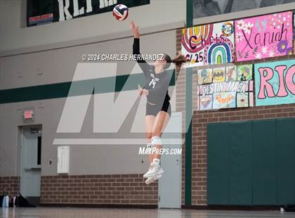 Thumbnail 3 in Stratford vs. Vandegrift (UIL 6A Volleyball Division II Semifinal) photogallery.