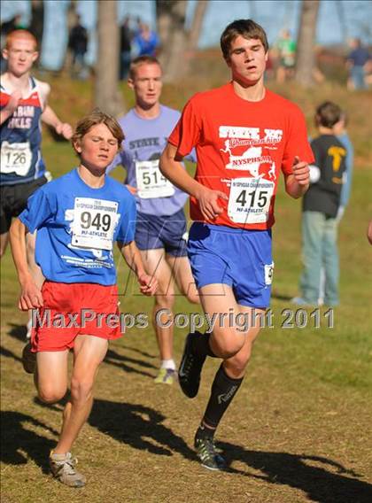 Thumbnail 2 in NYSHSAA Championships (Class B Boys) photogallery.