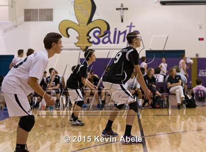 Thumbnail 3 in Horizon Honors vs Mountain Pointe (Notre Dame Prep Invitational) photogallery.
