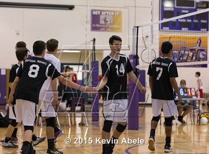 Thumbnail 1 in Horizon Honors vs Mountain Pointe (Notre Dame Prep Invitational) photogallery.