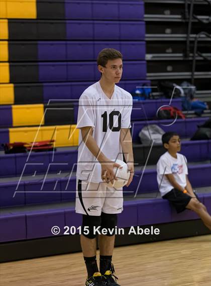 Thumbnail 2 in Horizon Honors vs Mountain Pointe (Notre Dame Prep Invitational) photogallery.