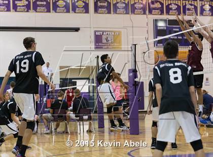 Thumbnail 2 in Horizon Honors vs Mountain Pointe (Notre Dame Prep Invitational) photogallery.
