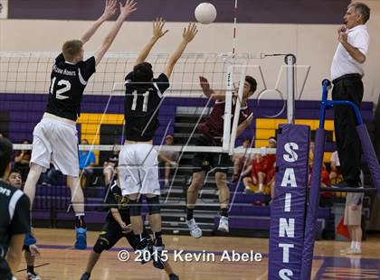 Thumbnail 2 in Horizon Honors vs Mountain Pointe (Notre Dame Prep Invitational) photogallery.