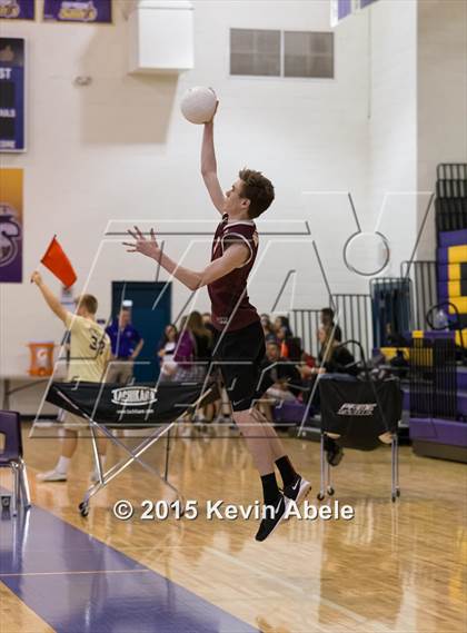 Thumbnail 3 in Horizon Honors vs Mountain Pointe (Notre Dame Prep Invitational) photogallery.