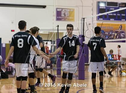 Thumbnail 1 in Horizon Honors vs Mountain Pointe (Notre Dame Prep Invitational) photogallery.