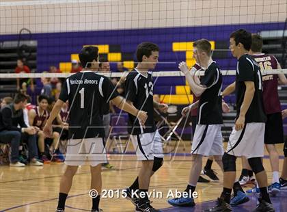 Thumbnail 2 in Horizon Honors vs Mountain Pointe (Notre Dame Prep Invitational) photogallery.