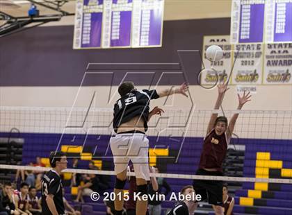 Thumbnail 3 in Horizon Honors vs Mountain Pointe (Notre Dame Prep Invitational) photogallery.