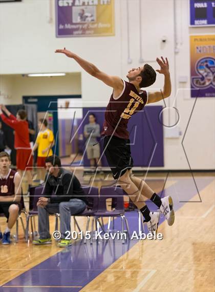 Thumbnail 2 in Horizon Honors vs Mountain Pointe (Notre Dame Prep Invitational) photogallery.