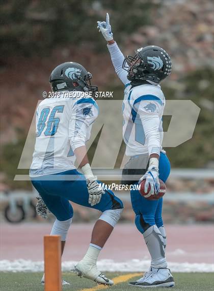 Thumbnail 3 in Eaglecrest vs. Grandview (CHSAA 5A Quarterfinal) photogallery.