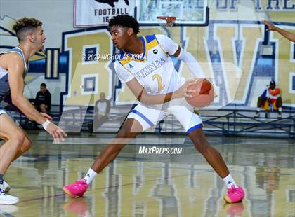 Thumbnail 2 in Foothills Christian vs. St. Bernard (Bosco Dream Showcase) photogallery.