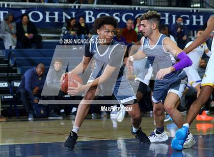 Thumbnail 1 in Foothills Christian vs. St. Bernard (Bosco Dream Showcase) photogallery.