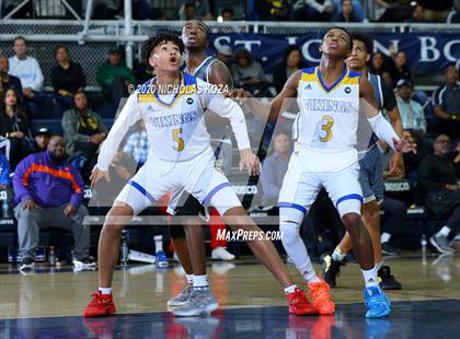 Thumbnail 3 in Foothills Christian vs. St. Bernard (Bosco Dream Showcase) photogallery.