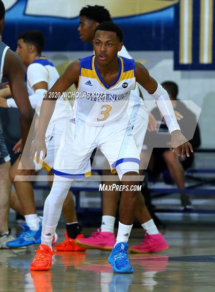 Thumbnail 3 in Foothills Christian vs. St. Bernard (Bosco Dream Showcase) photogallery.