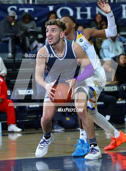 Thumbnail 2 in Foothills Christian vs. St. Bernard (Bosco Dream Showcase) photogallery.