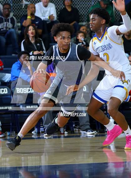 Thumbnail 1 in Foothills Christian vs. St. Bernard (Bosco Dream Showcase) photogallery.