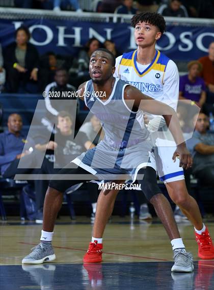 Thumbnail 2 in Foothills Christian vs. St. Bernard (Bosco Dream Showcase) photogallery.