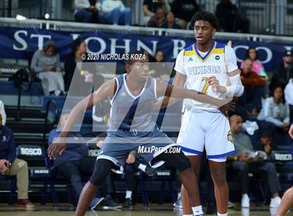 Thumbnail 2 in Foothills Christian vs. St. Bernard (Bosco Dream Showcase) photogallery.