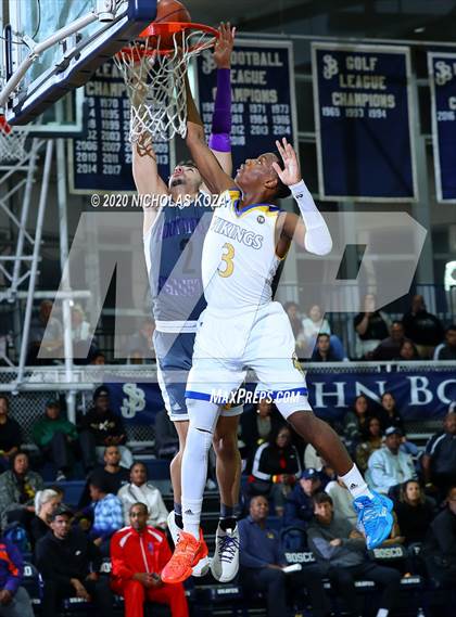 Thumbnail 1 in Foothills Christian vs. St. Bernard (Bosco Dream Showcase) photogallery.