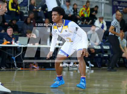 Thumbnail 3 in Foothills Christian vs. St. Bernard (Bosco Dream Showcase) photogallery.