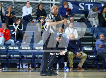 Thumbnail 2 in Foothills Christian vs. St. Bernard (Bosco Dream Showcase) photogallery.