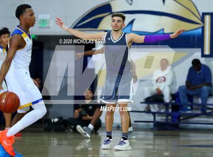 Thumbnail 3 in Foothills Christian vs. St. Bernard (Bosco Dream Showcase) photogallery.