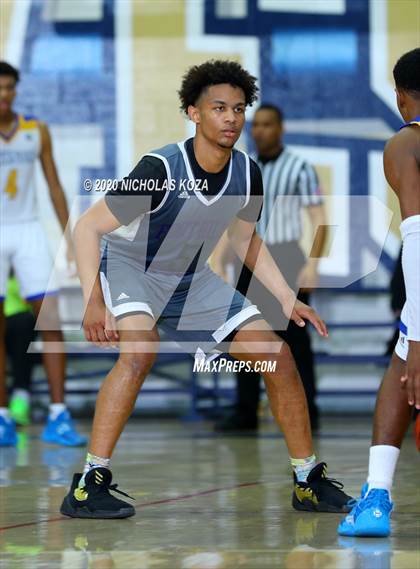 Thumbnail 2 in Foothills Christian vs. St. Bernard (Bosco Dream Showcase) photogallery.