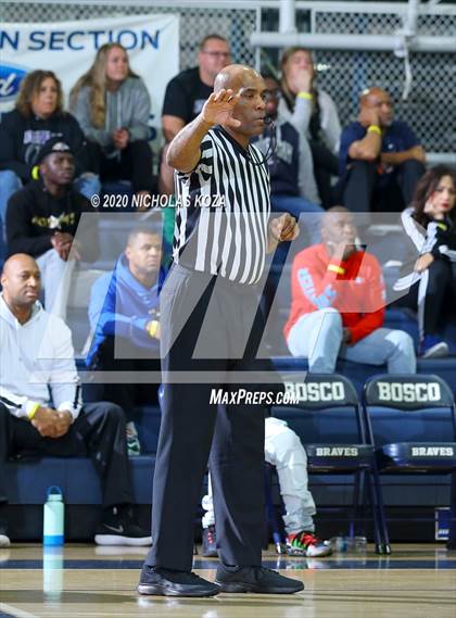 Thumbnail 1 in Foothills Christian vs. St. Bernard (Bosco Dream Showcase) photogallery.
