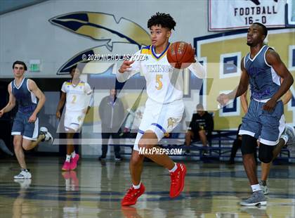Thumbnail 3 in Foothills Christian vs. St. Bernard (Bosco Dream Showcase) photogallery.