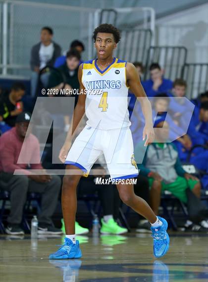 Thumbnail 1 in Foothills Christian vs. St. Bernard (Bosco Dream Showcase) photogallery.