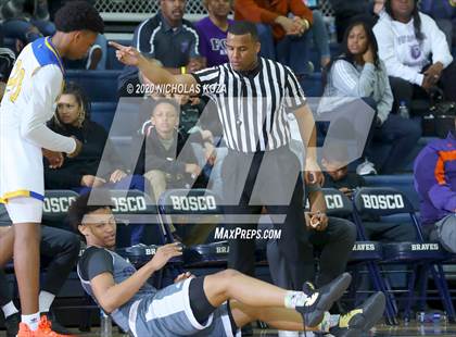 Thumbnail 3 in Foothills Christian vs. St. Bernard (Bosco Dream Showcase) photogallery.
