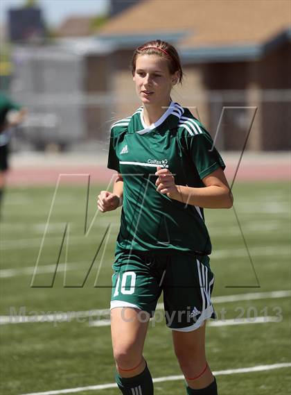 Thumbnail 1 in Colfax vs Placer (CIF SJS D4 Final) photogallery.