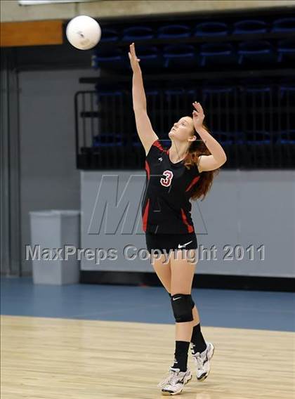 Thumbnail 2 in Victory Christian vs. Sacramento Country Day (CIF SJS D6 Final) photogallery.